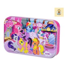 마이리틀포니 퍼즐 소피아 디즈니프린세스 페파피그 유아 어린이 틴케이스 퍼즐 답례품 어린이날선물 60/100/200P, 겨울왕국 틴박스 60P