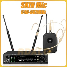 RDXLG AD4G 무대 공연 가라오케용 단일 채널 마이크 디지털 시스템 진정한 다양성 SLXD2 Beta58, 01 600MHZ Headset