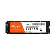 MMOMENT MT34 512GB SSD PCIe Gen3 NVMe M.2 2280 내부 솔리드 스테이트 드라이브 Gen3.0X4 읽기 속도 최대 2000MB/s 노트북, 2TB, Gen4 MG43