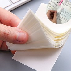 엘빈 반투명 메모지 투명메모지, 중