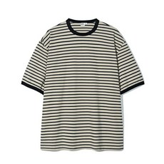 매장정품 PARTIMENTO 파르티멘토 브레튼 스트라이프 링거 티 베이지 PY-25166 BE 887939