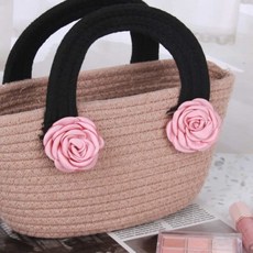 살림냥냥 꽃 코사지 인디핑크 6cm 가슴꽃