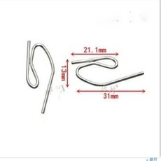 0PCS 자동차 커튼 후크 범용 버스 커튼 도르래 후크 버스 커튼 클립 룸 액세서리, 18, 1개