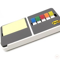 3M 포스트잇 팝업 엣지 디스펜서 콤보 ED-100 3m메모 분류 포스트이트 657 연습장, 1개