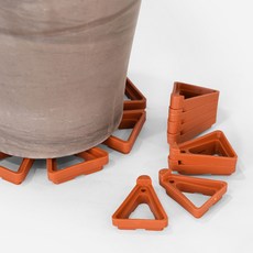 마이플랜트 포트라이저 화분발 화분받침대 화분받침, 토기색