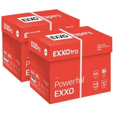 엑소트라 복사용지 80g, A4, 5000개 A4, 5000개