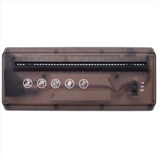 USB 전기 이중 목적 종이 파쇄기 데스크탑 미니 금융 요금 A4 종이 파쇄기 종이 절단기 홈 오피스, 갈색과 투명