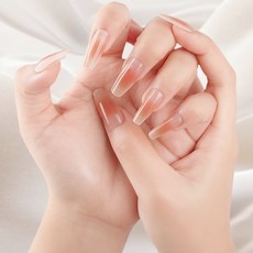 오솜 네일아트 셀프 네일팁 붙이는 인조손톱, 1개, 블러셔