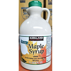 유기농 캐나다 메이플시럽 대용량 단풍시럽, 1L, 1개