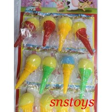 sns 古早味 懷舊童玩 甜筒 海綿冰淇淋球 海綿球 海綿球冰淇淋(12個 / 組)可彈出去不會掉, 1個, 黃色、紅色、綠色、藍色