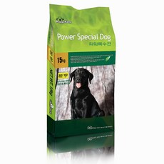 해피랑 파워특수견 기능성 사료, 피부/피모, 15kg, 1개