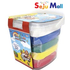 티티클레이 혼색 5색 케이스형 (100g x 5색), 500g 혼합, 상세 설명 참조, 1개