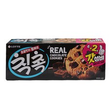 롯데 칙촉 오리지날 120g 식품 > 스낵/간식 스낵/시리얼 과자쿠키/비스킷/크래커 과자쿠키, 90g, 1개