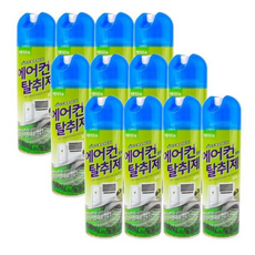 산도깨비 에어컨 히터 탈취제 차량용, 12개, 300ml