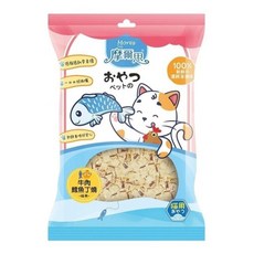MORES 摩爾思 海味傳說 貓用零食 貓點心 鱈魚絲 天然無添加, 1個, 牛肉鱈魚丁燒