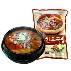 VYF 수라 한우국밥 600g 얼큰 해장국, 1개