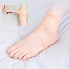 실리콘 자석 발목 보호대 압박 1쌍, 1개, 본상품선택