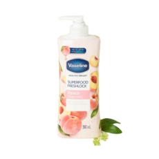 바세린 슈퍼푸드 바디로션 피치, 390ml, 2개