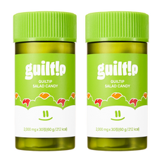 길팁 토마토 분말 츄어블 샐러드 캔디 60g, 2개