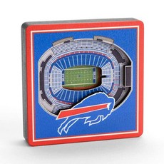 NFL Buffalo Bills - New Era Field 3D StadiumView Magnet3D StadiumView 자석 팀 색상 스몰 (8493274)