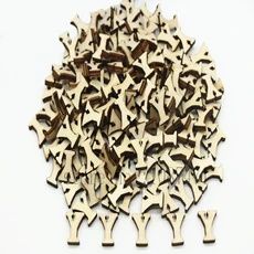 208pcs 8set 26 영어 알파벳 문자 나무 번호 가구 장식 예술 편지 디지털 디스플레이, 19 Letter Y, 01 10mm--15mm 208pcs