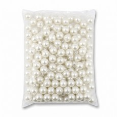 진주구슬 14~20mm 대용량-500g, 1개, 18mm-24 크림_(1봉)