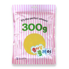 KC인증 솜사탕클레이, 1개, 300g, 노랑