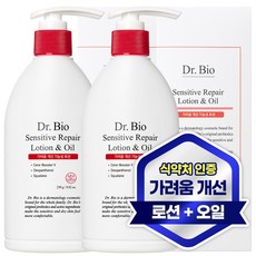 닥터바이오 센시티브 리페어 로션 앤 오일, 250g, 2개
