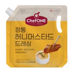 쉐프원정통허니머스타드드레싱소스 대상, 1개, 2kg