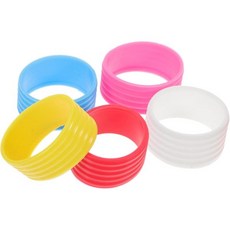 스쿼시그립 손잡이 핸들 테니스 스쿼시 습기 흡수용 실리콘 라켓 그립 밴드 5pcs 향상된 제어를 위한 오버그립 레드 화이트 핑크 내구성 있는 유연한 디자인, 스쿼시그립 손잡이 핸들 테니스 스쿼시 습기 흡수용 실리