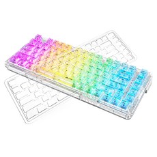 ATWO KEY5 機械式電競有線無數字鍵盤, 水晶, ATWO KEY 5, 白軸