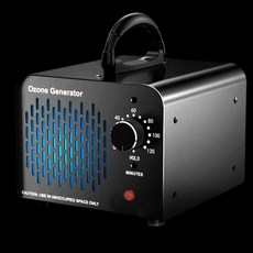 차량용 오존발생기 타이머 오존살균기 오존기 12V, 기본 색상, 110V 60g 블랙