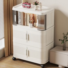 Ezliv 슬라이딩 수납함 리빙 폴딩 박스 옷 정리함 투명 보관함