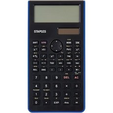 스테이플스 2167702 블루 과학 계산기 240 기능