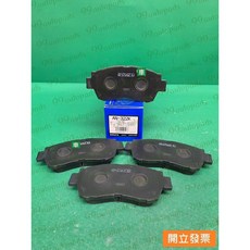 【汽車零件專家】豐田 冠美麗CAMRY 2.2 3.0前來令片 煞車皮 煞車片 前碟來令 AN-322K AKEBONO, 1個