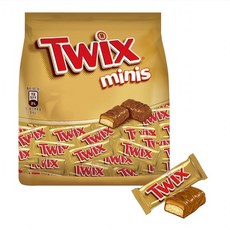 Twix 迷你巧克力 118條裝, 1個