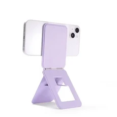 갤럭시 S25 S23 S24 S26 울트라 플러스용 휴대폰 마그네틱 스탠드 홀더 데스크탑 폴딩 맥세이프, 10 Purple