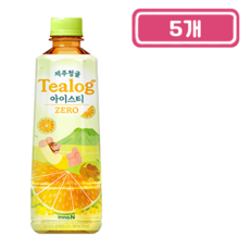 이노엔)티로그청귤아이스티, 500ml, 5개