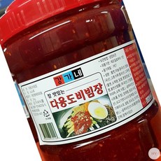 JC 강가네 만능 비빔장 2K 냉면비빔장 쫄면재료 즉석식품
