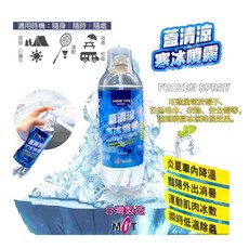蓋清涼 寒冰噴霧, 1個