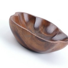 [유마누] 나무식기 나무쟁반 전통다과상 아카시아 토마토볼 원목 접시