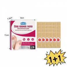 위어라 닭눈 패치 Chicken Eye Foot Protector corn remover patch, 24패치/1박스 × 2개