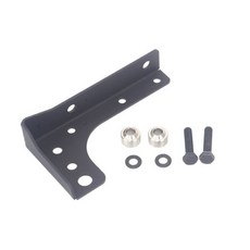 자동차 뒷문 CB 안테나 마운트 플래그 홀더 지프 랭글러 JL 2018-2023 용 채찍 장착 브래킷 키트