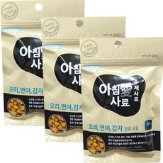 아침애 수제사료200g 3개세트 당일제조, 연어+오리+감자, 200g, 3개