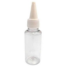화이트 소분공병 뾰족캡 원형 30ml 미용실공병_ 20275655EA