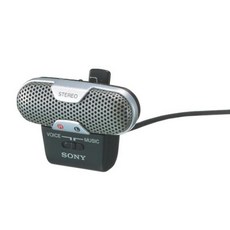 소니 콘덴서 마이크 스테레오음악 수음용 VOICEMUSIC 모드 전환 스위치 탑재 ECM-719