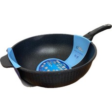 PERFECT 韓國石墨烯IH不沾炒鍋32cm韓國製造(適用IH及各式爐具), 1個, 32cm炒