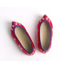 여아 한복 꽃신 전통 자수 아동 신발