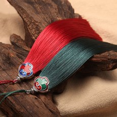 전통 연주 노리개장식 13cm got+816Wr, 흰색(c)