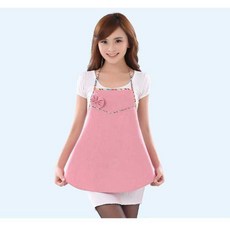 전자파차단 앞치마 카페 바리스타 임산부 산모 방지복, AJ3001 핑크, 1개